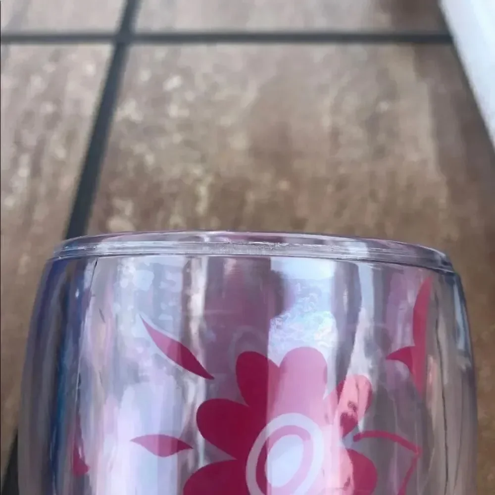 Longaberger Hope Double Wall Acrylic Tumbler 16 oz